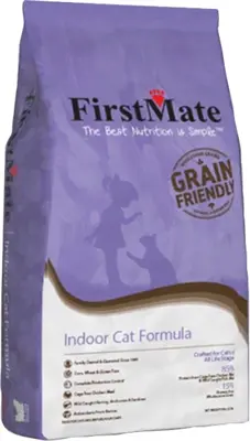 FirstMate Grain Friendly Indoor Formula Cat Food 13.2lb