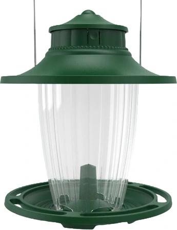 More Birds Big Lantern Bird Feeder Green