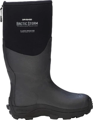 Dryshod Men's Arctic Storm High Boot Black SZ 8