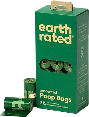 Earth Rated Unscented Poop Bags 315ct