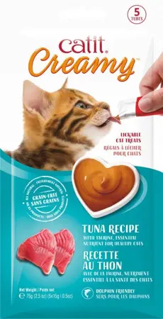 Catit Creamy Lickable Salmon 5pk