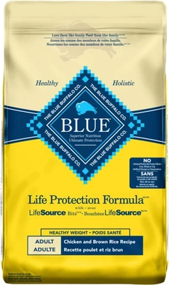 Blue Life Protection Formula Healthy Weight Chicken & Brown Rice Dog Food 26lb