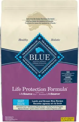 Blue Life Protection Formula Lamb & Brown Rice Large Breed Dog Food 26lb