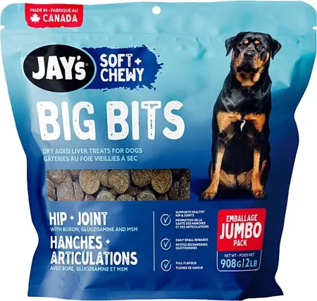 Jay's Big Bits Hip & Joint Jumbo Dog Treats 908g