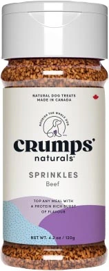 Crumps' Naturals Beef Sprinkles Dog Food Topper 120g