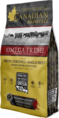 Canadian Naturals Fresh Deboned Angus Beef Dog Food 24lb