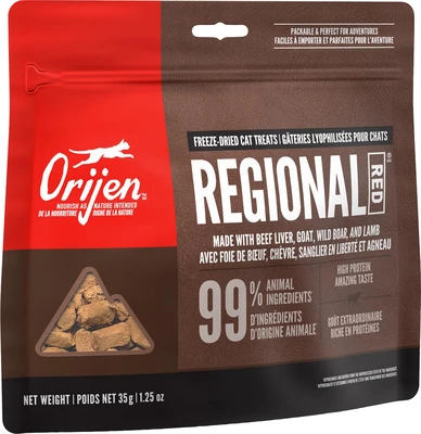 Orijen Freeze Dried Regional Red Cat Treat 35g