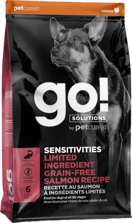 Go! Sensitivities Limited Ingredient Grain Free Small Bites Salmon Dog Food 22lb