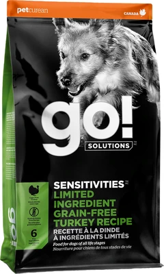 Go! Sensitivities Limited Ingredient Grain Free Turkey Dog Food 22lb