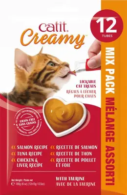 Catit Creamy Lickable Assorted 12pk