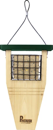 Pinebush Tail Style Prop Suet Cake Feeder