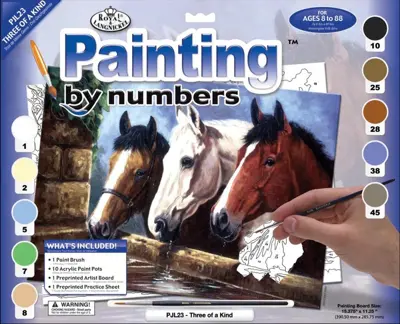 Paint By Number: Three Of A Kind