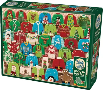 Cobble Hill Ugly Christmas Sweaters Puzzle 1000pc