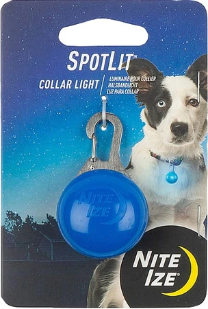 Nite Ize Spotlit Collar Light Blue