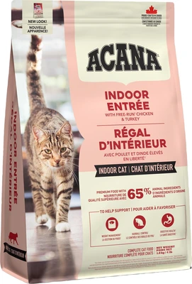 Acana Indoor Entrée Cat Food 1.8kg