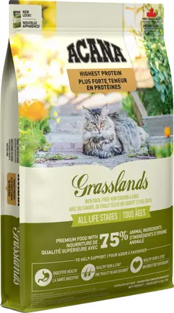 Acana Highest Protein Grasslands Cat Food 4.5kg