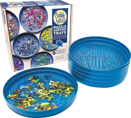 Cobble Hill Puzzle Sorting Trays 6pk