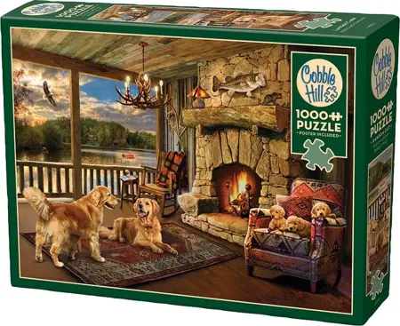 Cobble Hill Lakeside Cabin Puzzle 1000pc