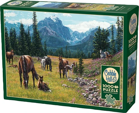 Cobble Hill Horse Meadow Puzzle 1000pc