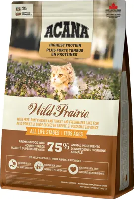 Acana Highest Protein Wild Prairie Cat Food 1.8kg