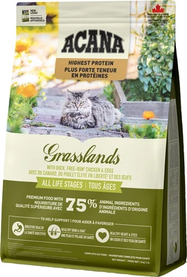 Acana Highest Protein Grasslands Cat Food 1.8kg