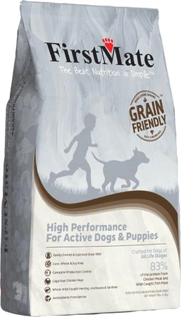 FirstMate Grain Friendly High Performance Dog Food 25lb