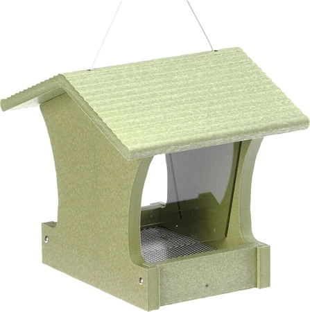 Birds Choice Small Hopper Bird Feeder - Green