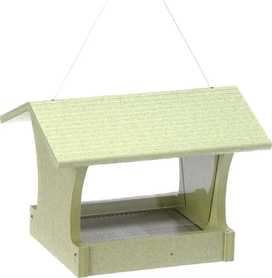 Birds Choice Medium Hopper Bird Feeder - Green