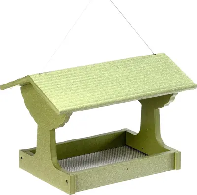 Birds Choice Fly-Thru Bird Feeder - Green