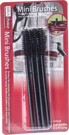 Birds Choice Mini Brushes For Hummingbird Ports - 4pk