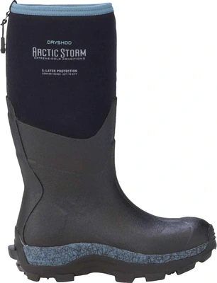 Dryshod Women's Arctic Storm High Boot Black/Blue SZ 7