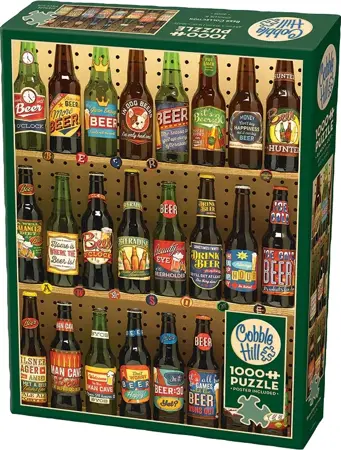 Cobble Hill Beer Collection Puzzle 1000pc