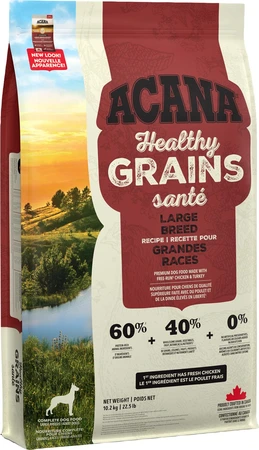 Acana Healthy Grains Large Breed Recipe Dog Food 10.2kg