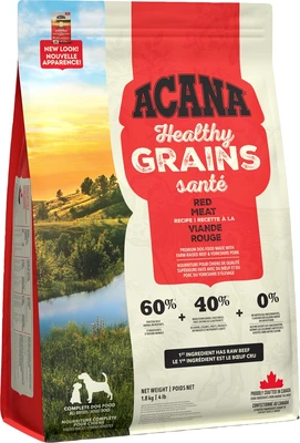 Acana Healthy Grains Red Meat Recipe Dog Food 1.8kg