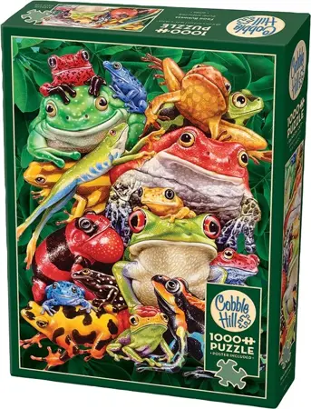 Cobble Hill Frog Business Puzzle 1000pc