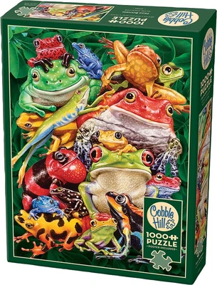 Cobble Hill Frog Business Puzzle 1000pc