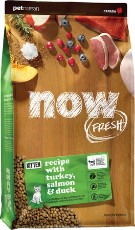 NOW Fresh Grain Free Turkey, Salmon & Duck Cat Food 3lb