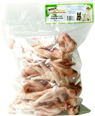 Bold By Nature Raw Frozen Whole Chicken Feet 2 lb