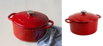 Lodge Enamel Cast Iron Dutch Oven 5.5qt