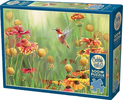 Cobble Hill Rufous Hummingbird Puzzle 500pc