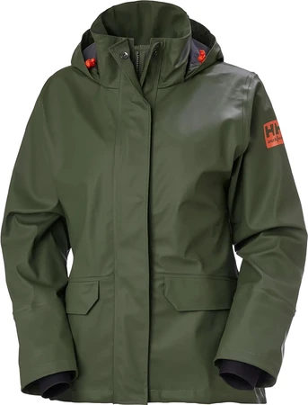 Helly Hansen Women's Gale Rain Jacket Army Green Small