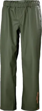 Helly Hansen Womens Gale Rain Pants Green Small