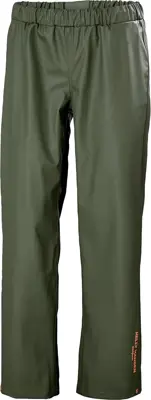 Helly Hansen Womens Gale Rain Pants Green Medium