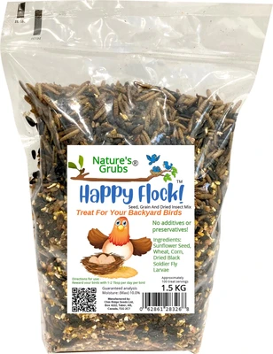 Nature's Grubs Happy Flock 1.5kg