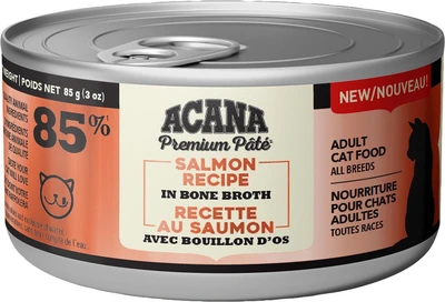 Acana Premium Pate Salmon Recipe Cat Food 85g