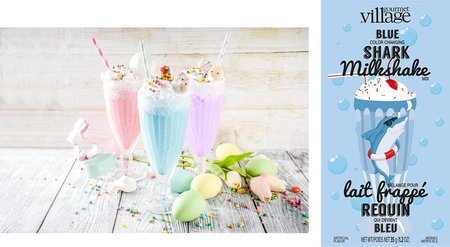 Gourmet Du Village Shark Blue Milkshake Mix