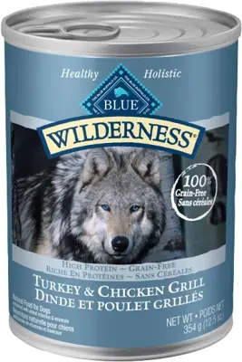 Blue Wilderness Turkey & Chicken Grill Dog Food 354g