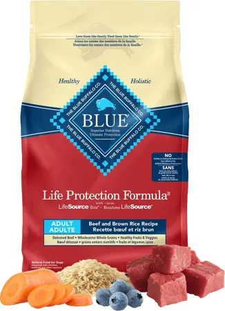 Blue Life Protection Formula Beef Recipe Dog Food 26lb