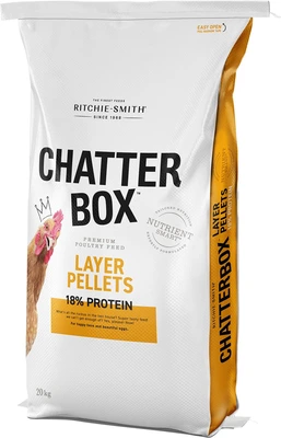 Chatterbox 18% Layer Pellet 20kg