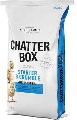 Chatterbox 20% Starter B Crumble 20kg